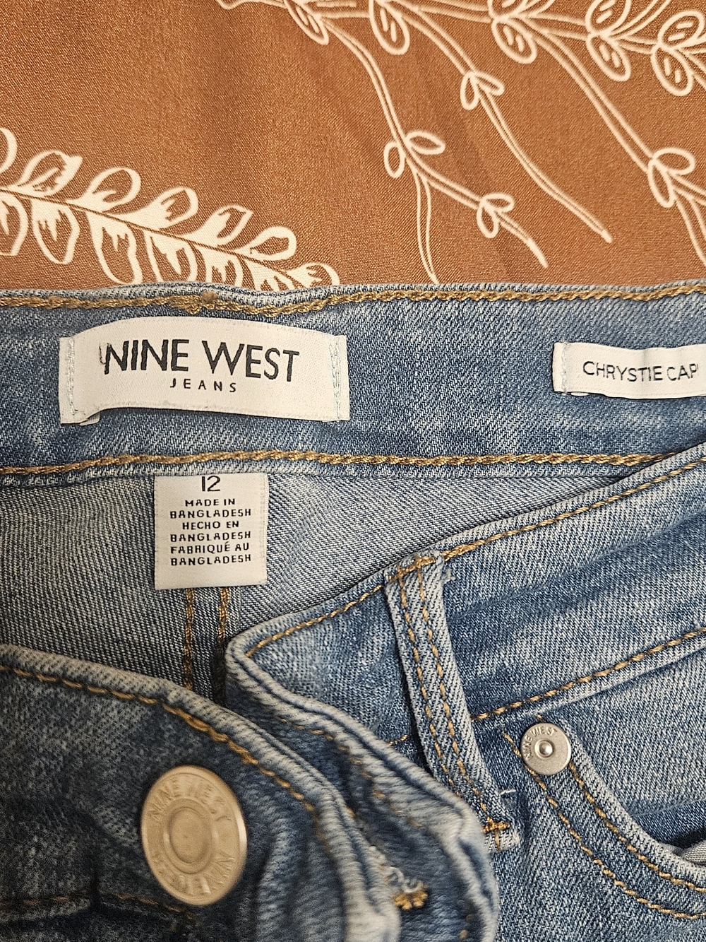 Nine West Light Blue Denim Jeans